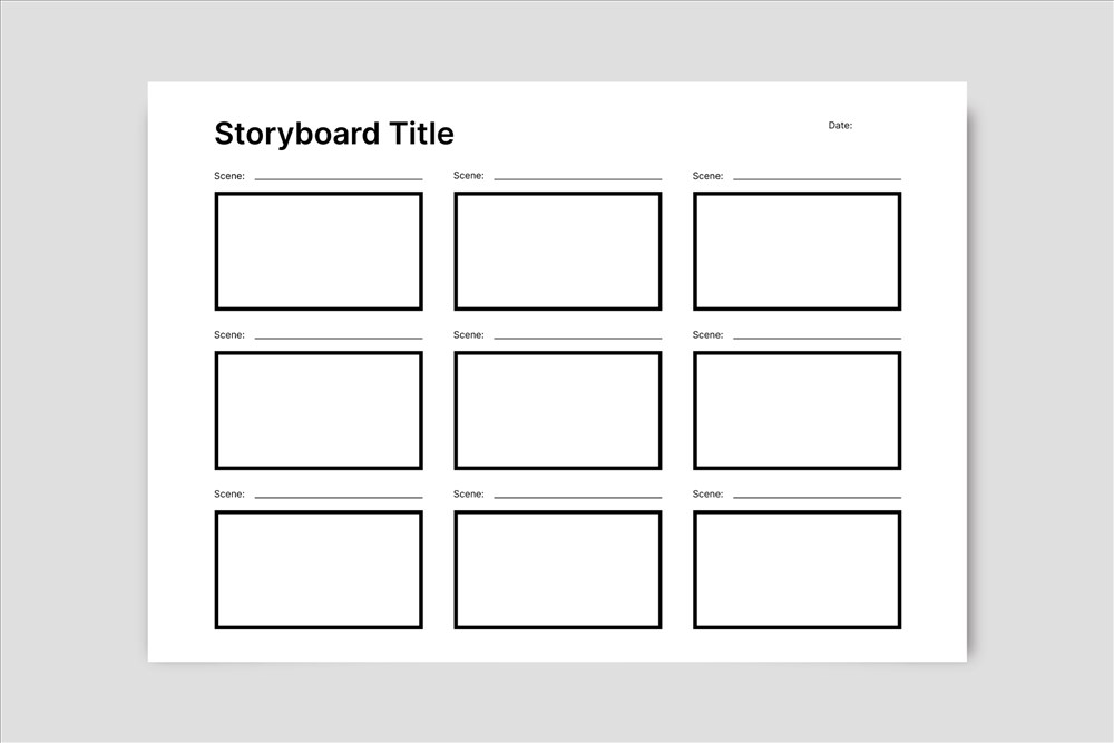 La création d'un storyboard